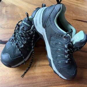 Eddie Bauer Charcoal and Olive Trail Shoes